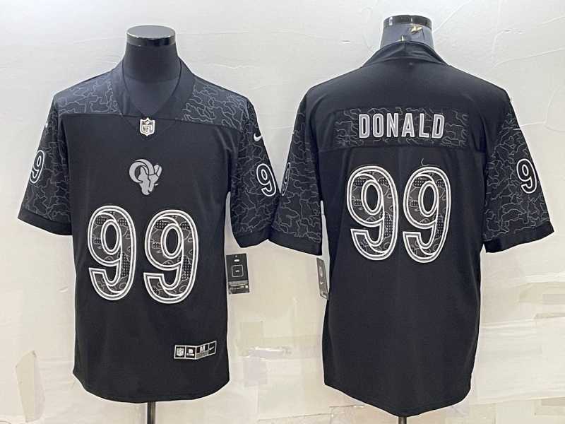 Men's Los Angeles Rams #99 Aaron Donald Black Reflective Limited Stitched Football Jersey,We sell and wholesale Men's Los Angeles Rams #99 Aaron Donald Black Reflective Limited Stitched Football Jersey on line form chian!